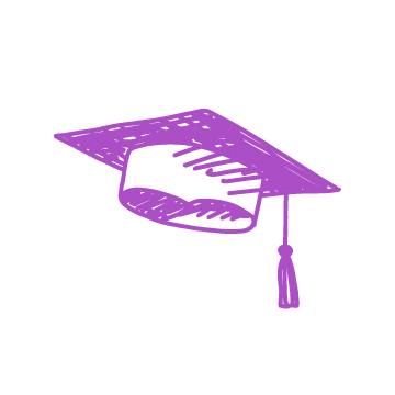 illustration of a grad cap