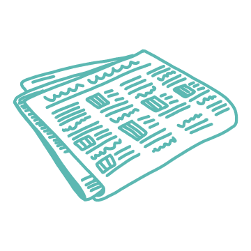 illustration of a newspaper